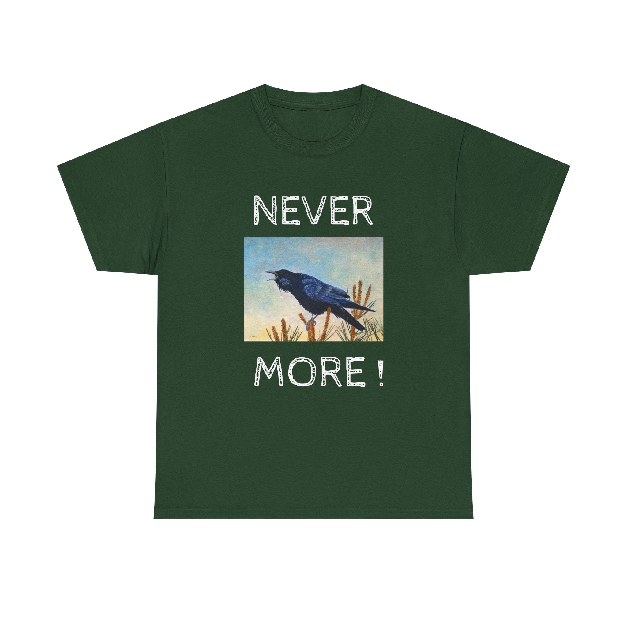 Nevermore Raven Tee | Edgar Allan Poe Inspired