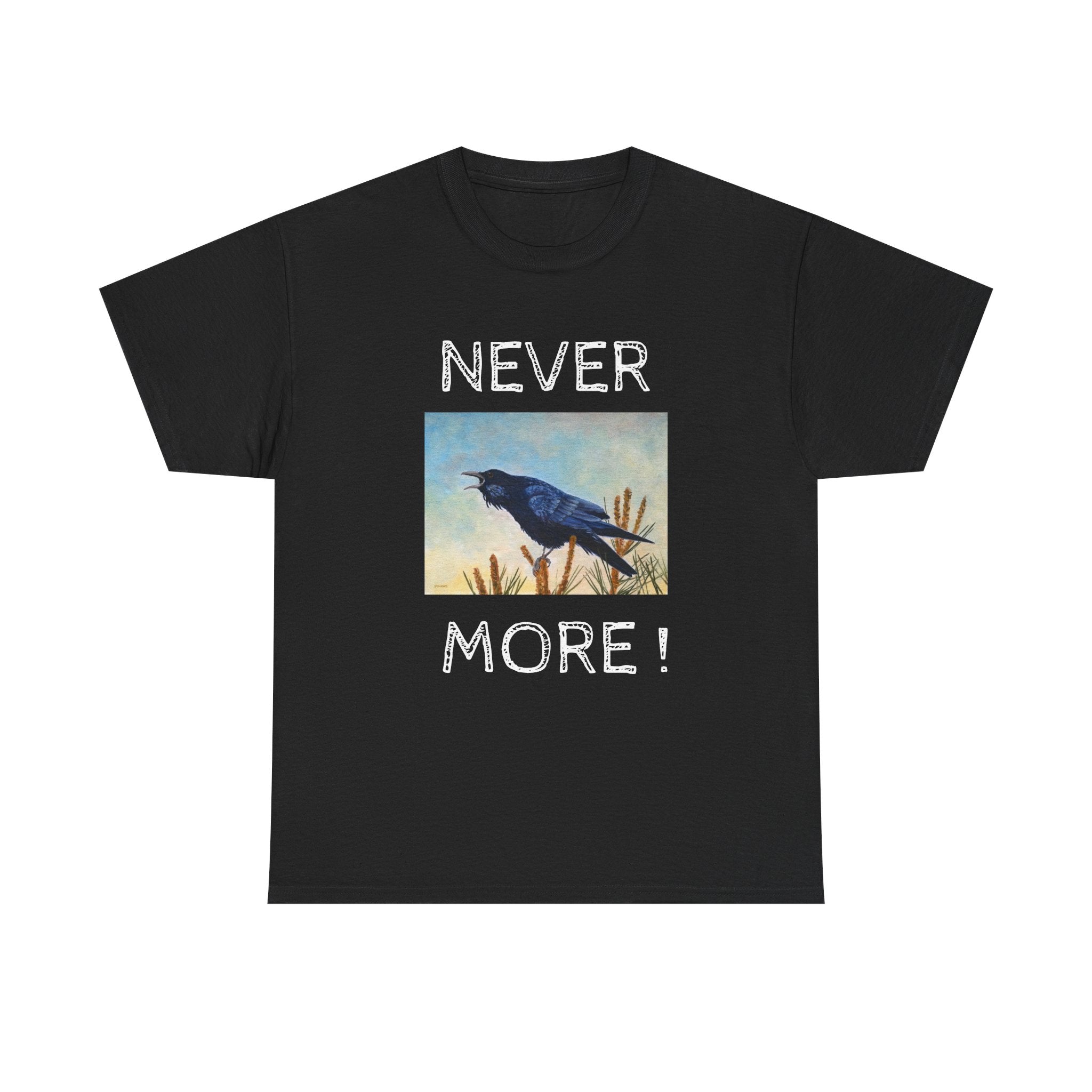 Nevermore Raven Tee | Edgar Allan Poe Inspired
