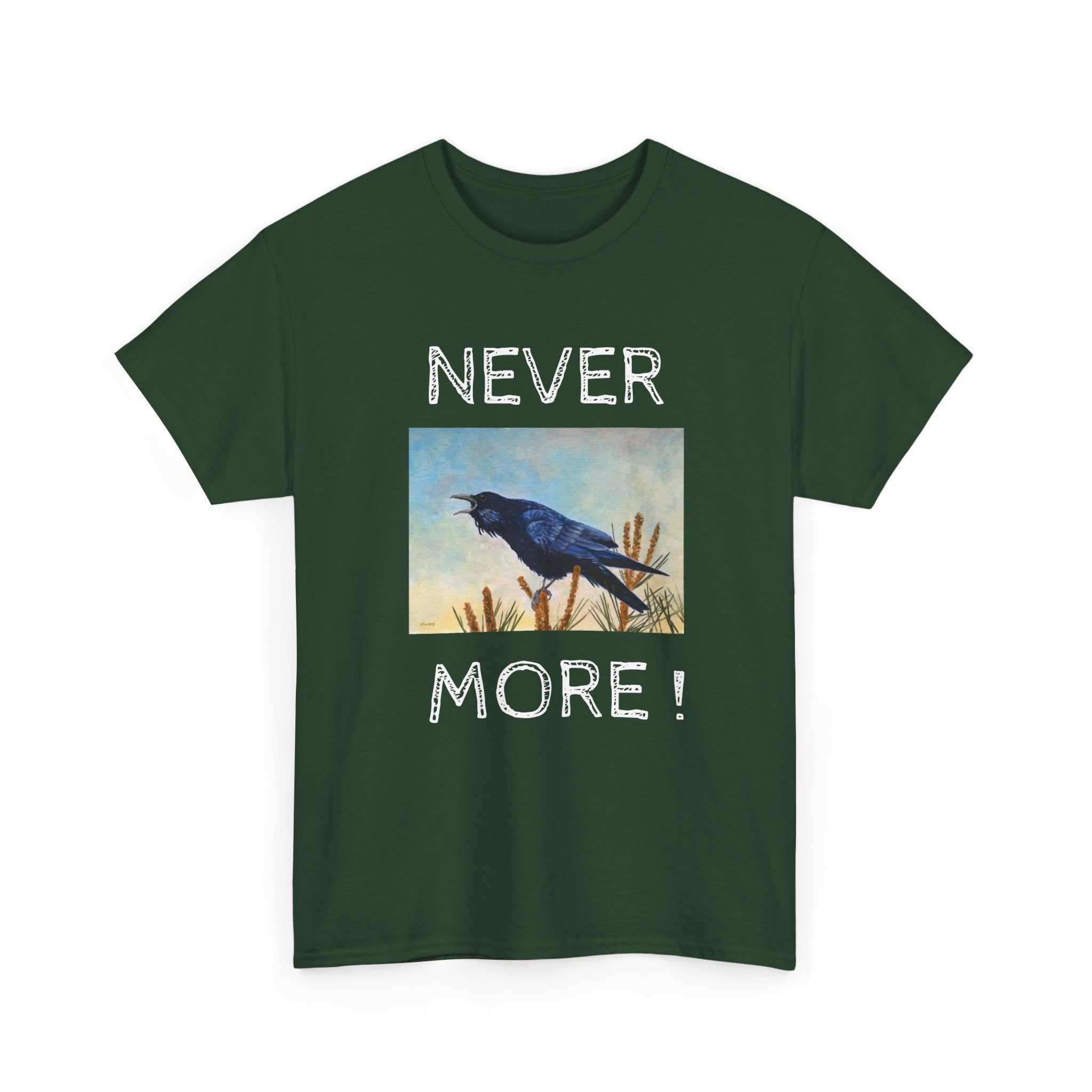 Nevermore Raven Tee | Edgar Allan Poe Inspired