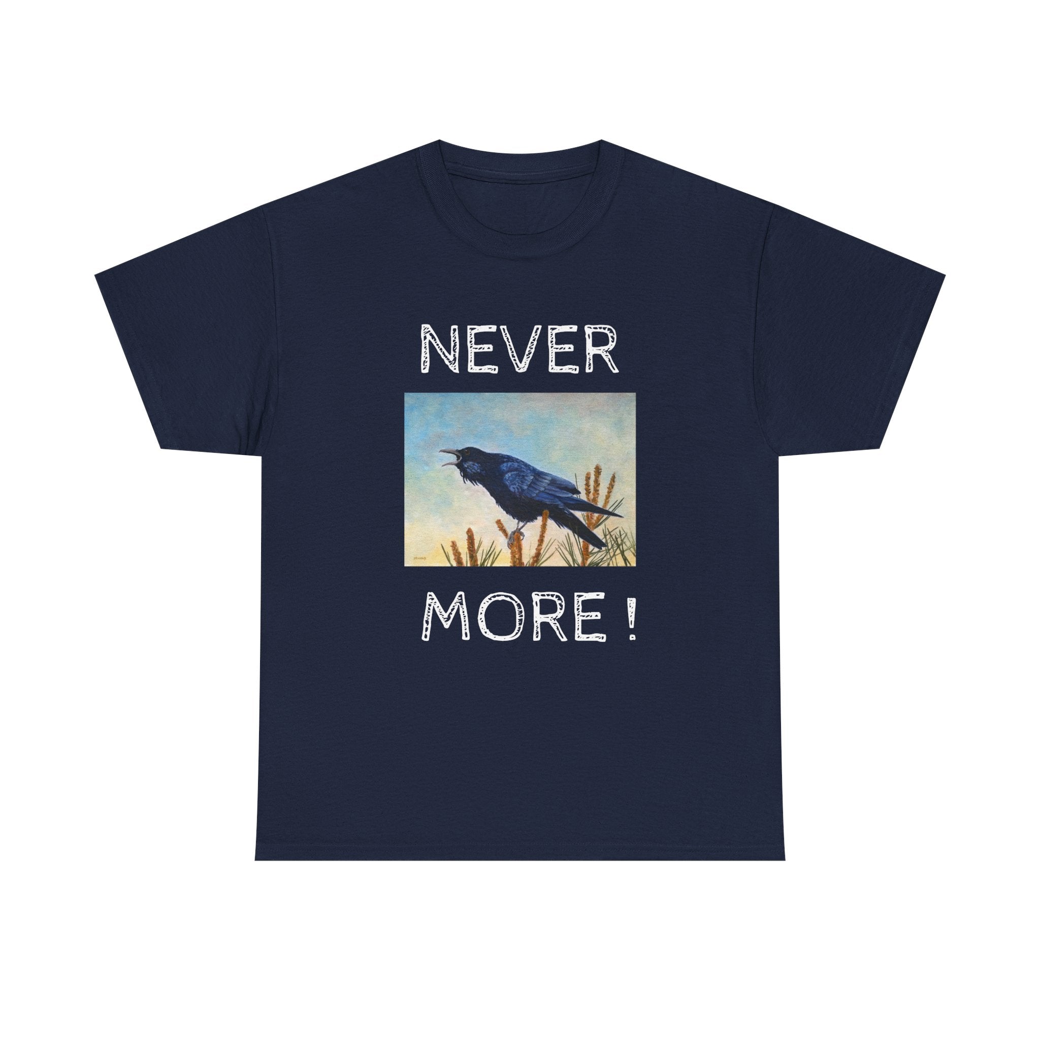 Nevermore Raven Tee | Edgar Allan Poe Inspired
