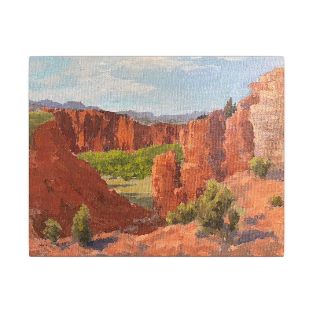 Canyon De Chelly Rim View Canvas Wrap 11x14 Decorator Gallery Wall Art