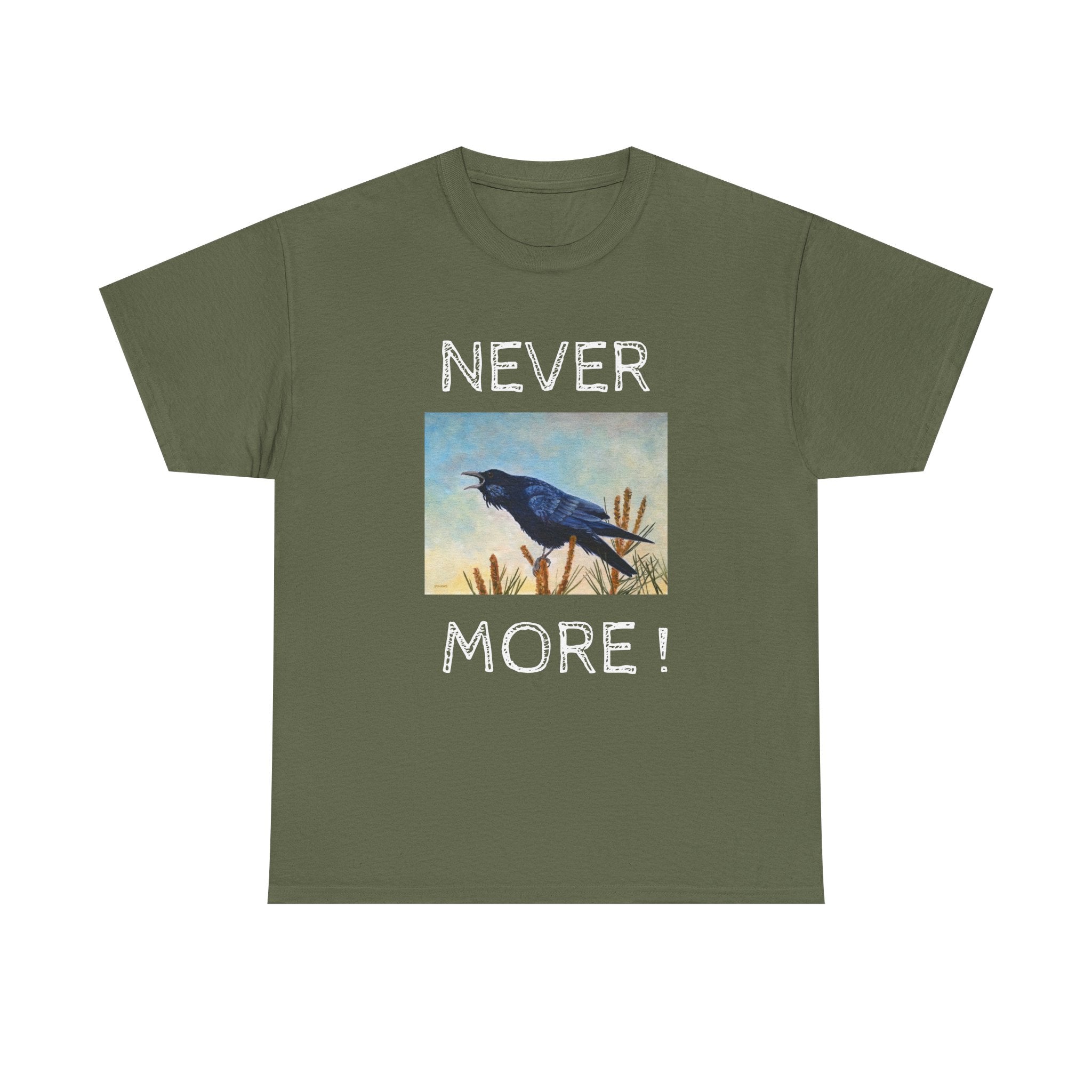 Nevermore Raven Tee | Edgar Allan Poe Inspired