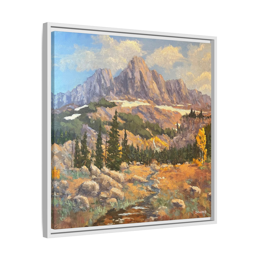 Grand Tetons from the Idaho Side Floater Framed Canvas Print